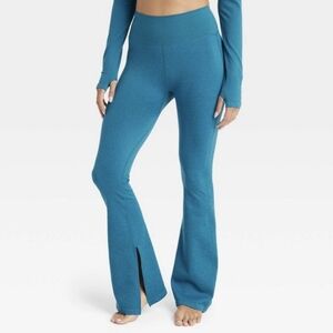 NWT JoyLab Women's Teal-Blue Flare Pants